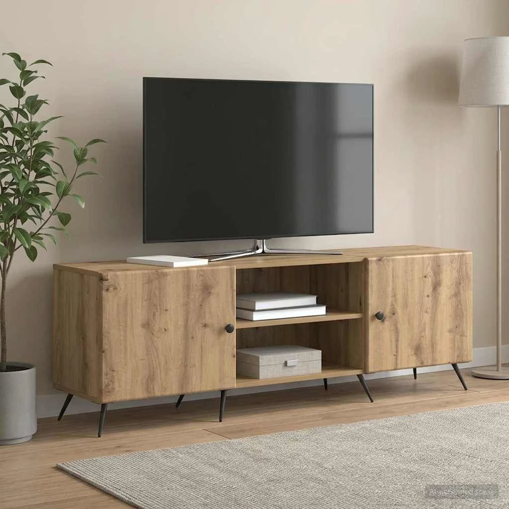 vidaXL TV-skab 150 x 31 x 50 cm i Artisan-eg