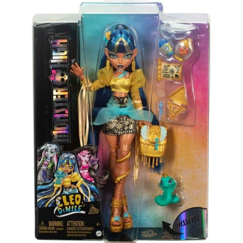 Monster High Cleo De Nile Dukke - Mumie med Hissette