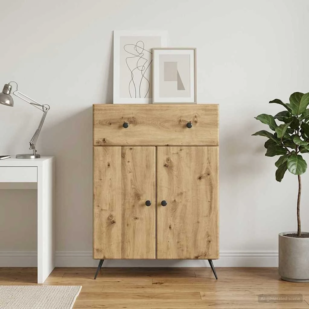 vidaXL Sideboard Artisan-eg 66 x 34,5 x 90 cm