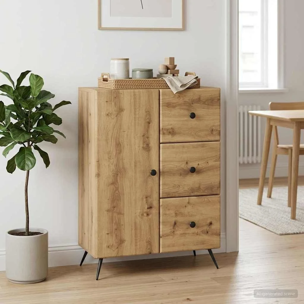 vidaXL Sideboard Artisan-eg 66 x 34,5 x 90 cm