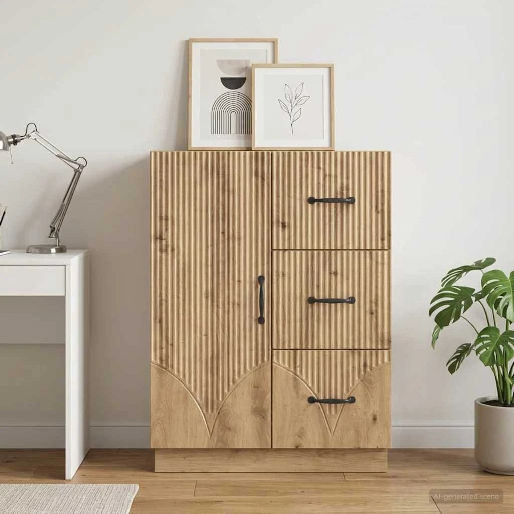 vidaXL Sideboard Artisan-eg, 66 x 34,5 x 87 cm