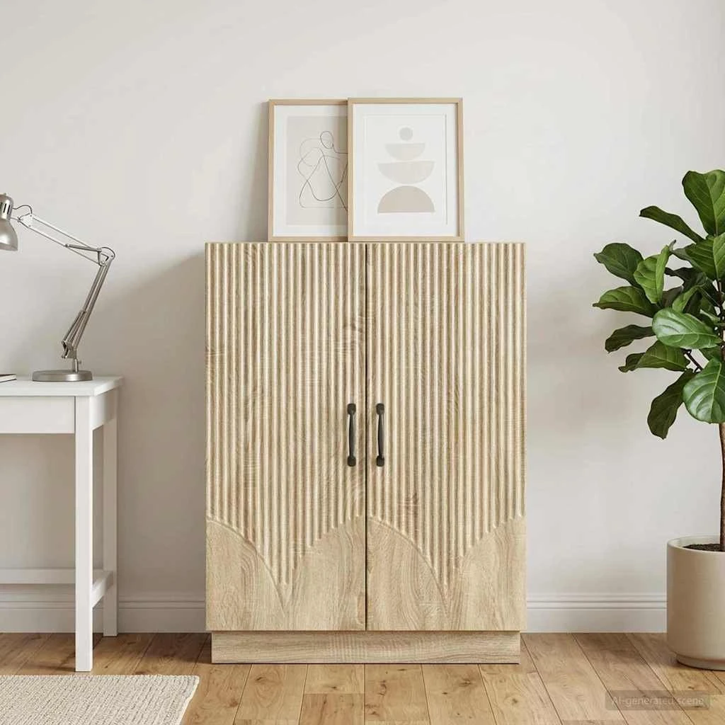 vidaXL Sideboard Sonoma-eg 66 x 34,5 x 87 cm