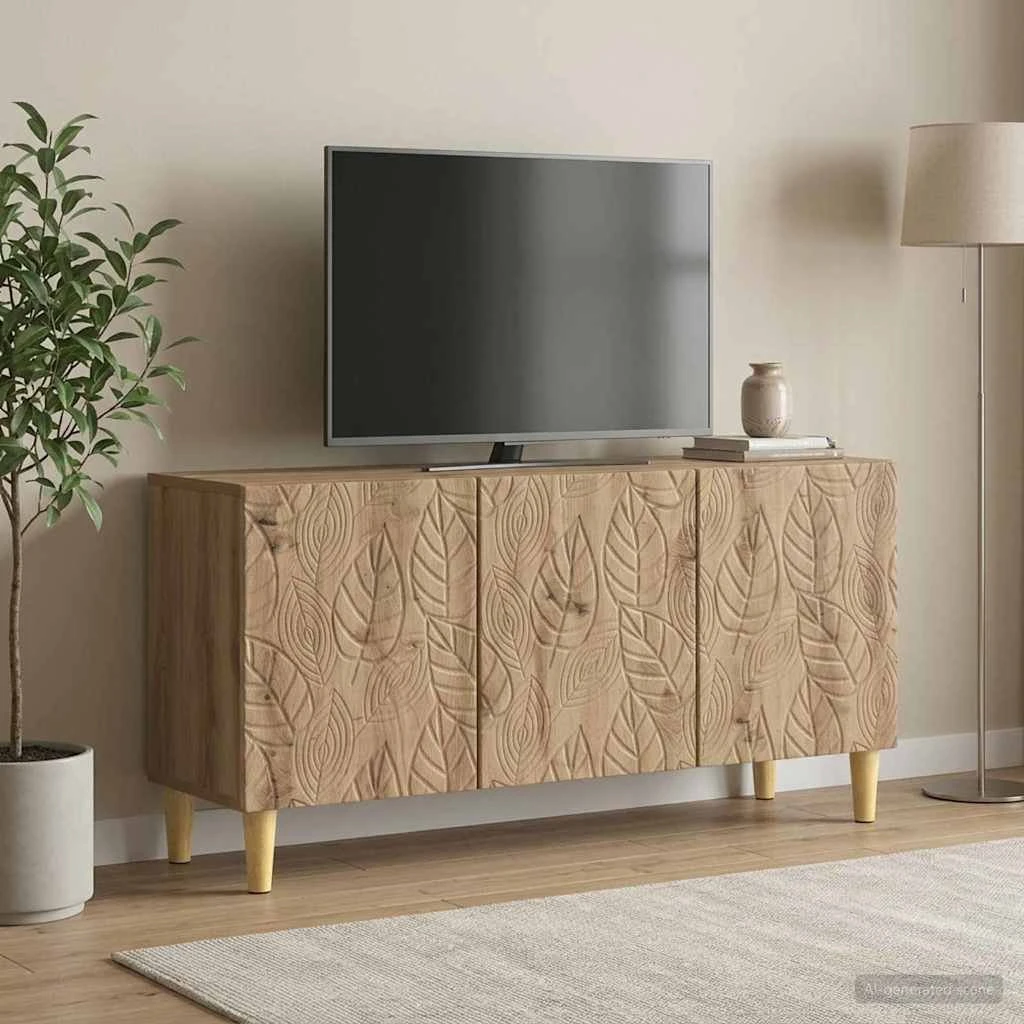 vidaXL TV-skab Artisan-eg 99 x 34,5 x 50 cm