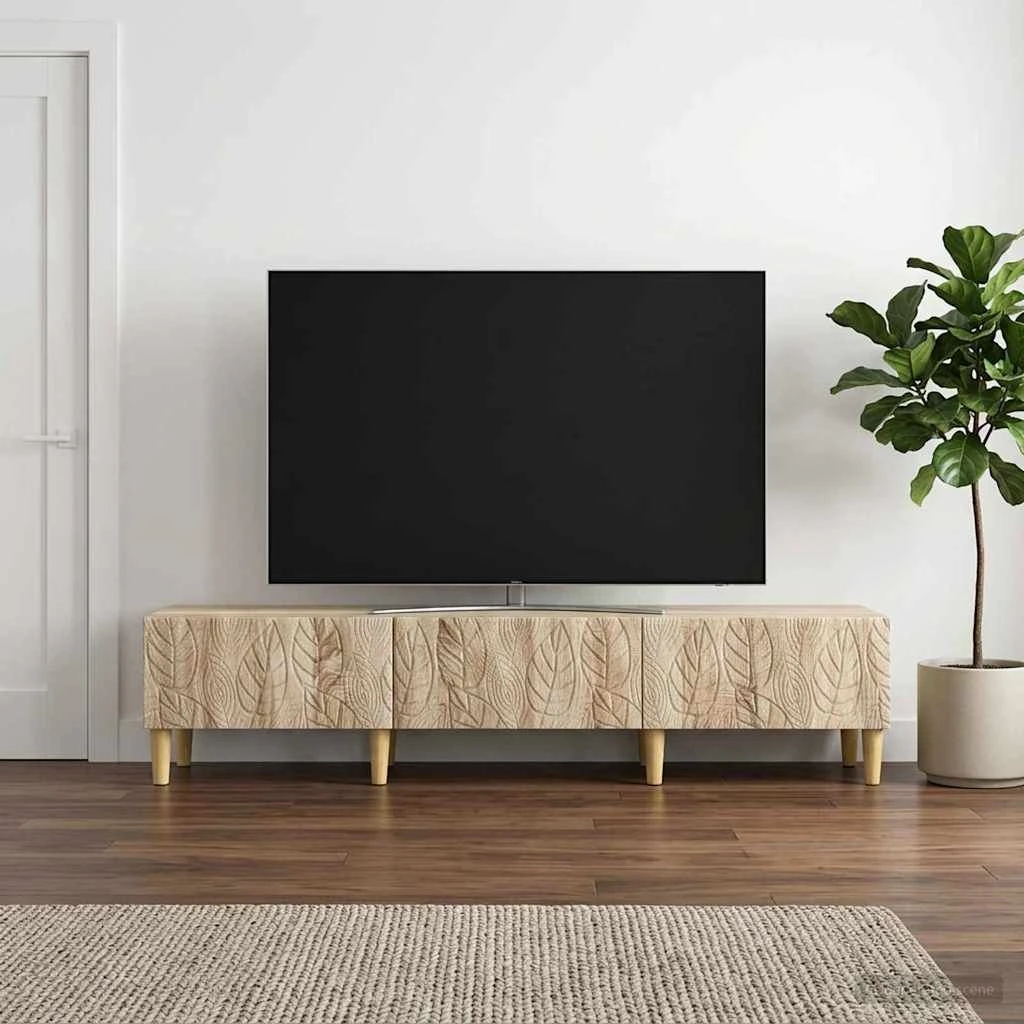 vidaXL TV-skab 147 x 34,5 x 30 cm i Sonoma-eg