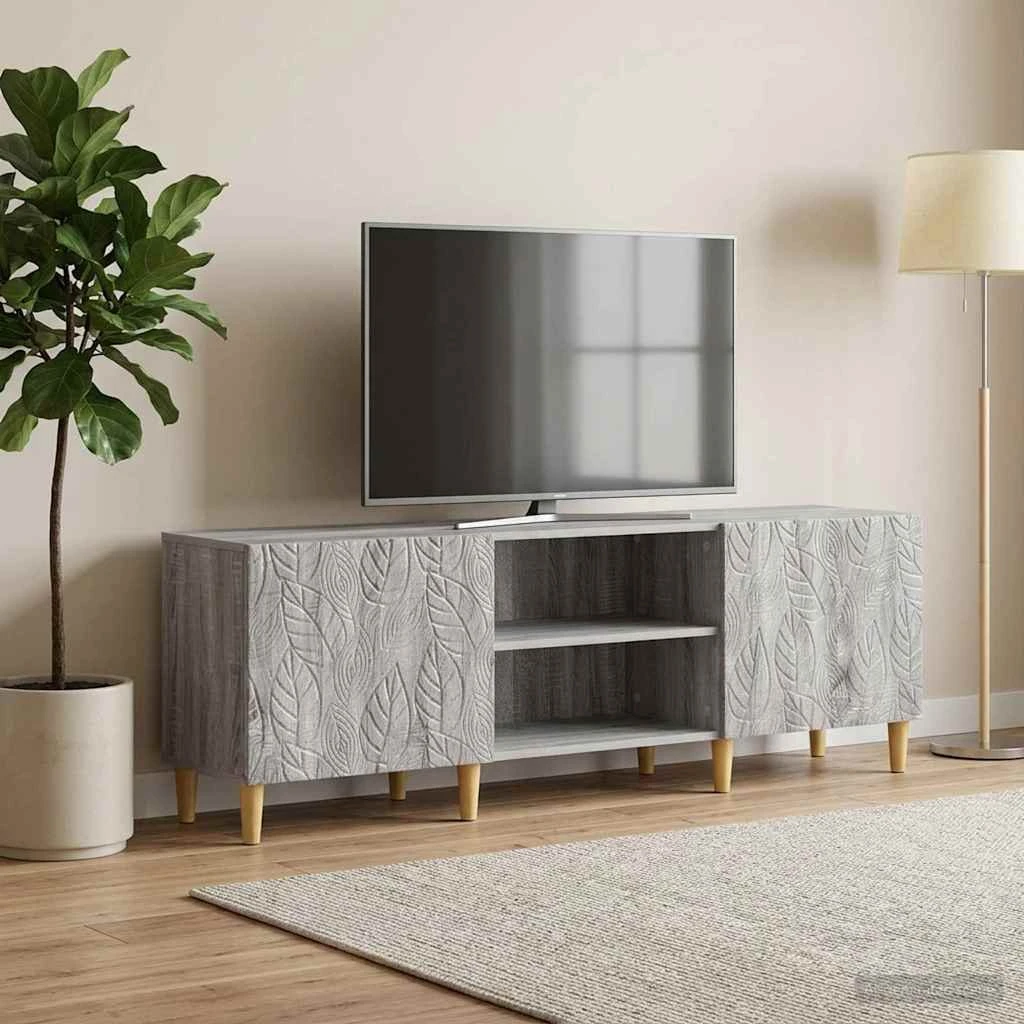 vidaXL TV-skab 150 x 31 x 50 cm Grå Sonoma