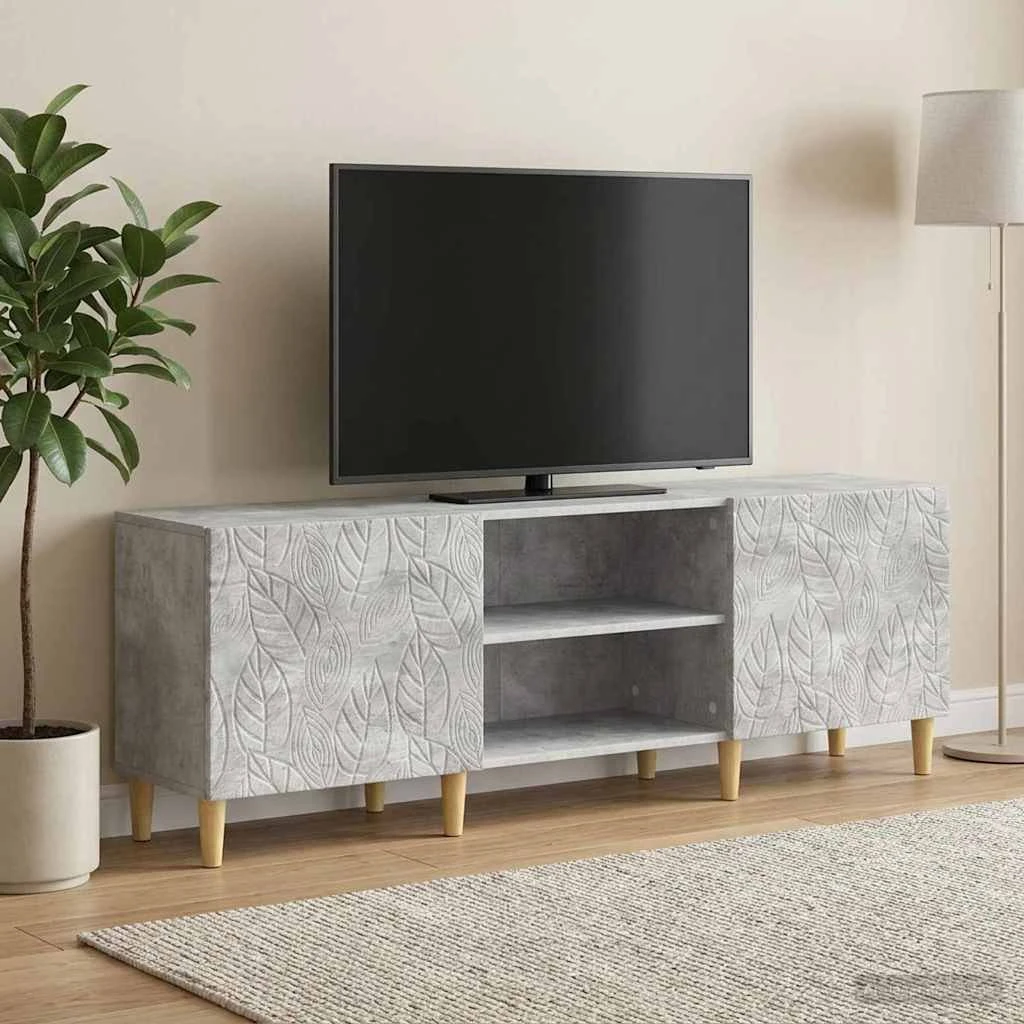 vidaXL TV-skab 150 x 31 x 50 cm Betongrå i konstrueret træ