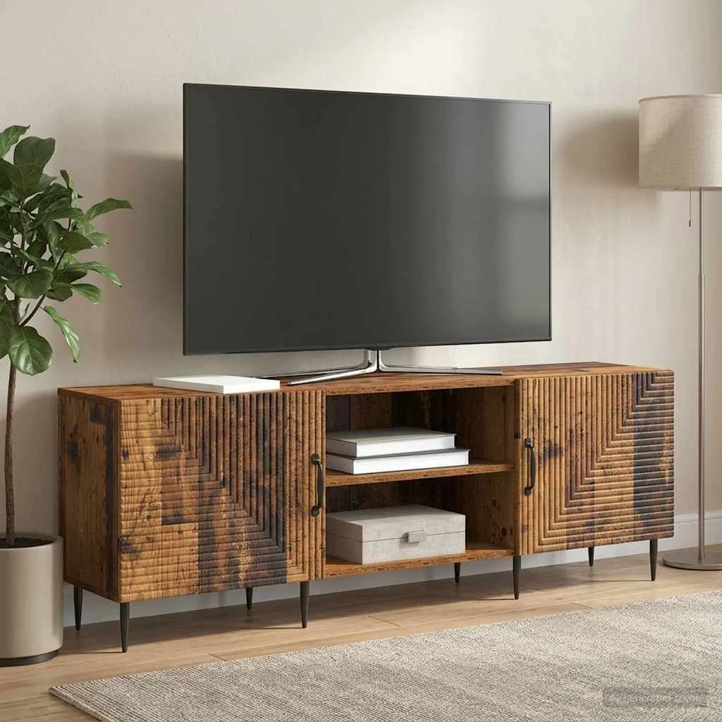 vidaXL TV-skab 150 x 31 x 50 cm i gammelt træ