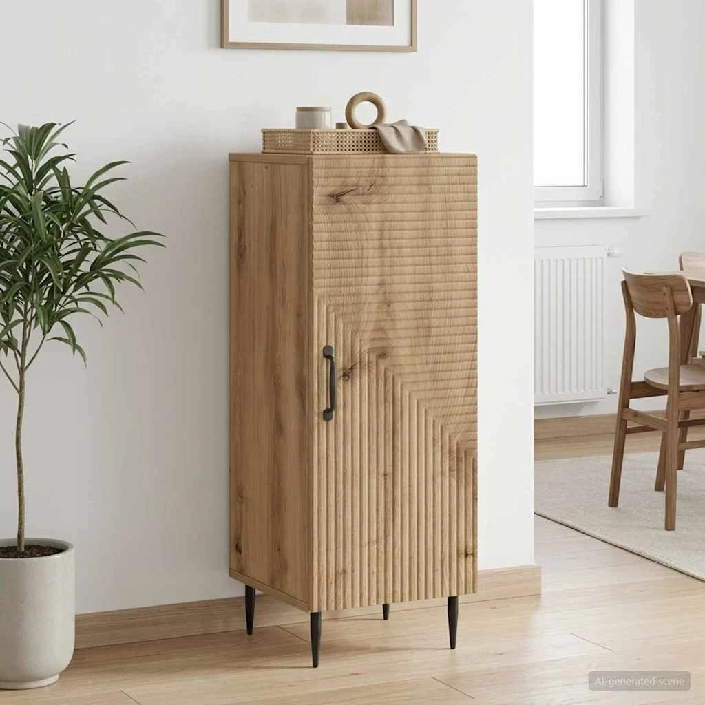 vidaXL Sideboard Artisan-eg 33 x 34,5 x 89,5 cm