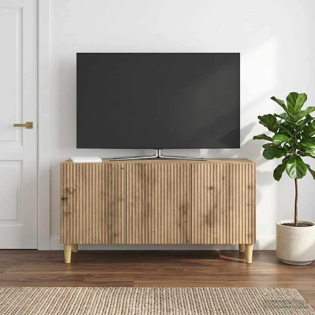 vidaXL TV-skab Artisan-eg 99 x 34,5 x 50 cm