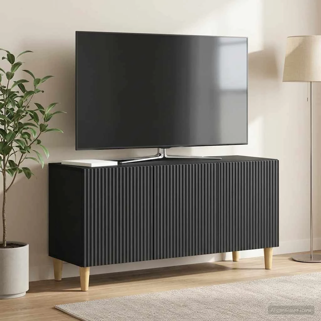 vidaXL TV-skab 99 x 34,5 x 50 cm - Sort