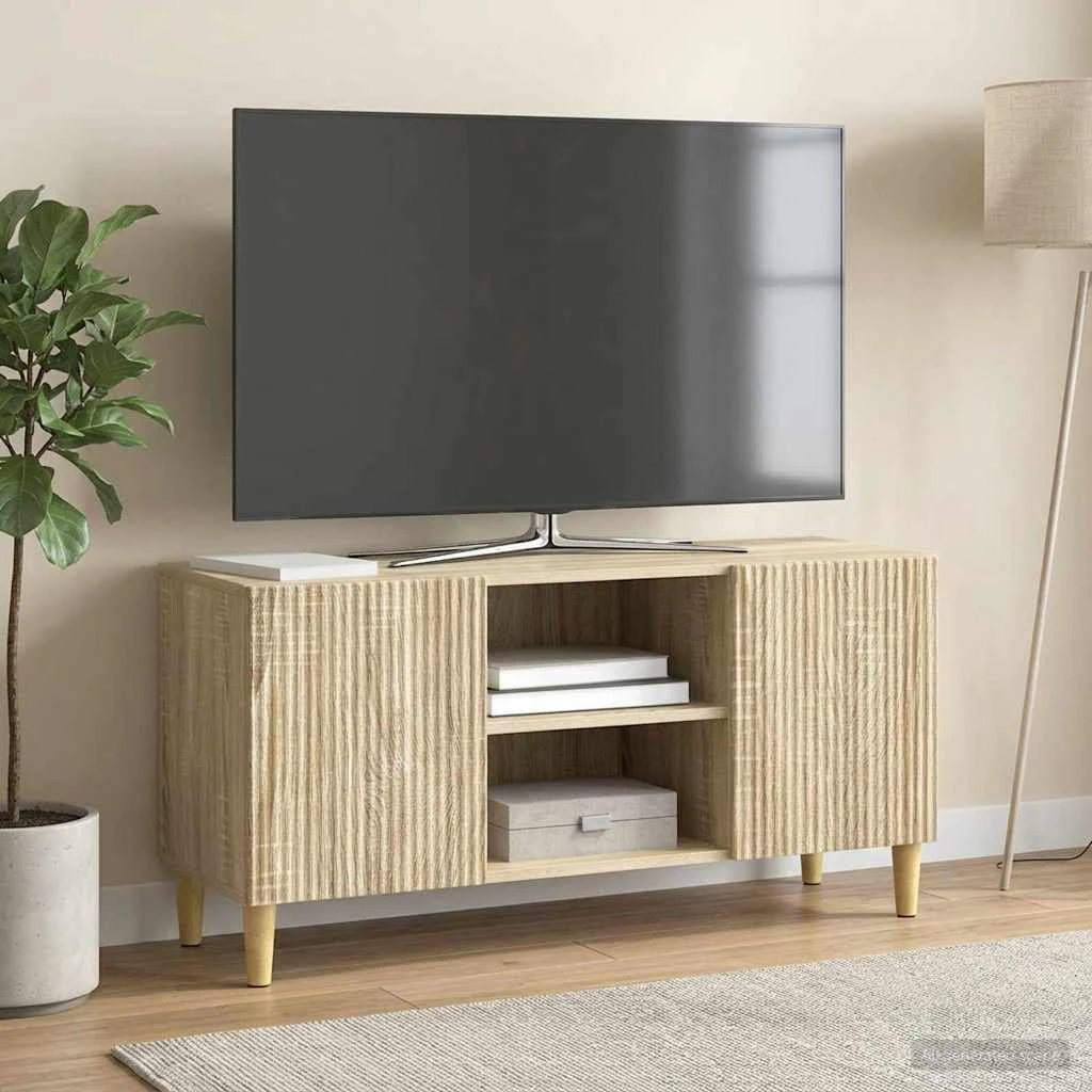 vidaXL TV-skab i Sonoma-eg, 102 x 34,5 x 50 cm