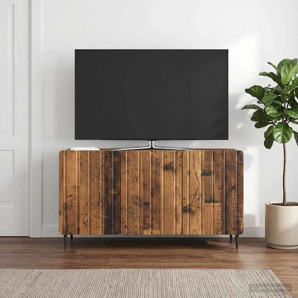 vidaXL TV-skab i gammelt træ, 99 x 34,5 x 52 cm