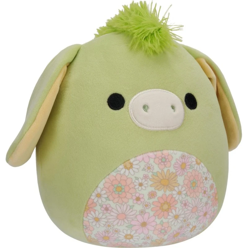 Squishmallows Juniper the Donkey 19 cm - Blød tøjdyrbamse