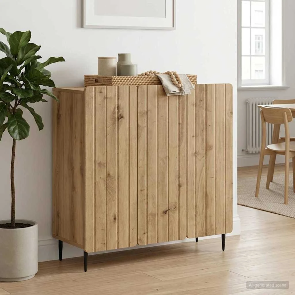 vidaXL Sideboard Artisan-eg 89 x 34,5 x 82 cm