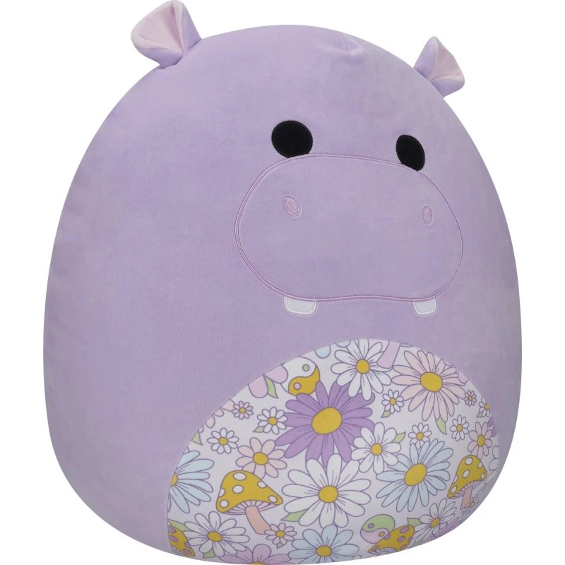 Squishmallows Hanna Flodhest 19 cm – Blød plysbamse