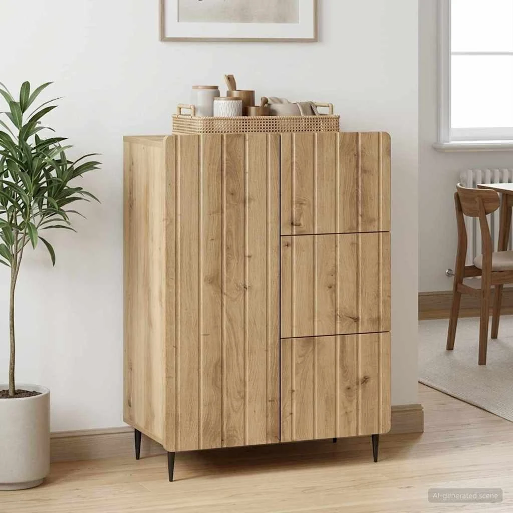vidaXL Sideboard Artisan-eg 66 x 34,5 x 91,5 cm