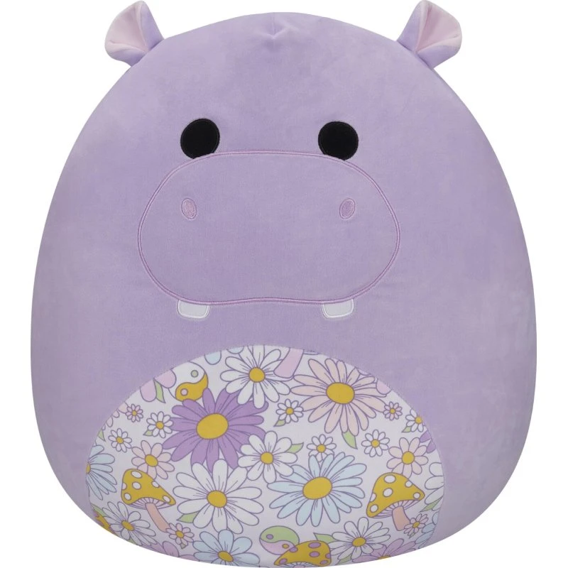 Squishmallows Hanna Flodhest 50 cm - Blød krammebamse