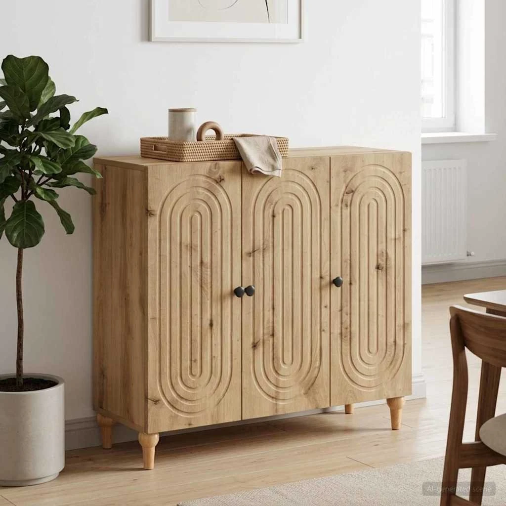 vidaXL Sideboard Artisan-eg 89 x 34,5 x 80 cm