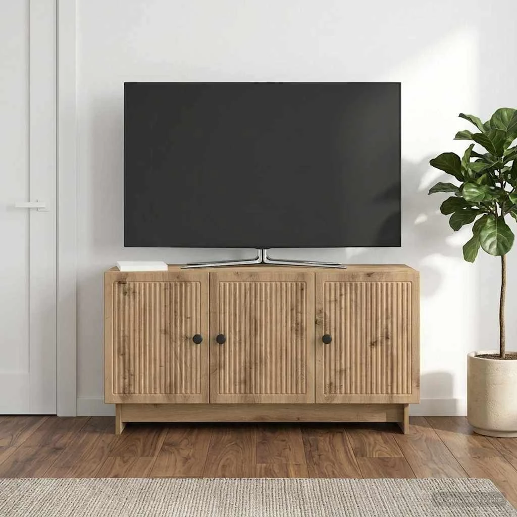vidaXL TV-skab Artisan-eg 99 x 34,5 x 50 cm