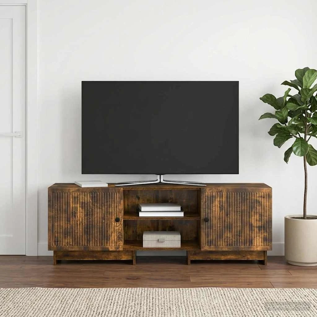 vidaXL TV-skab i røget eg, 150 x 31 x 50 cm