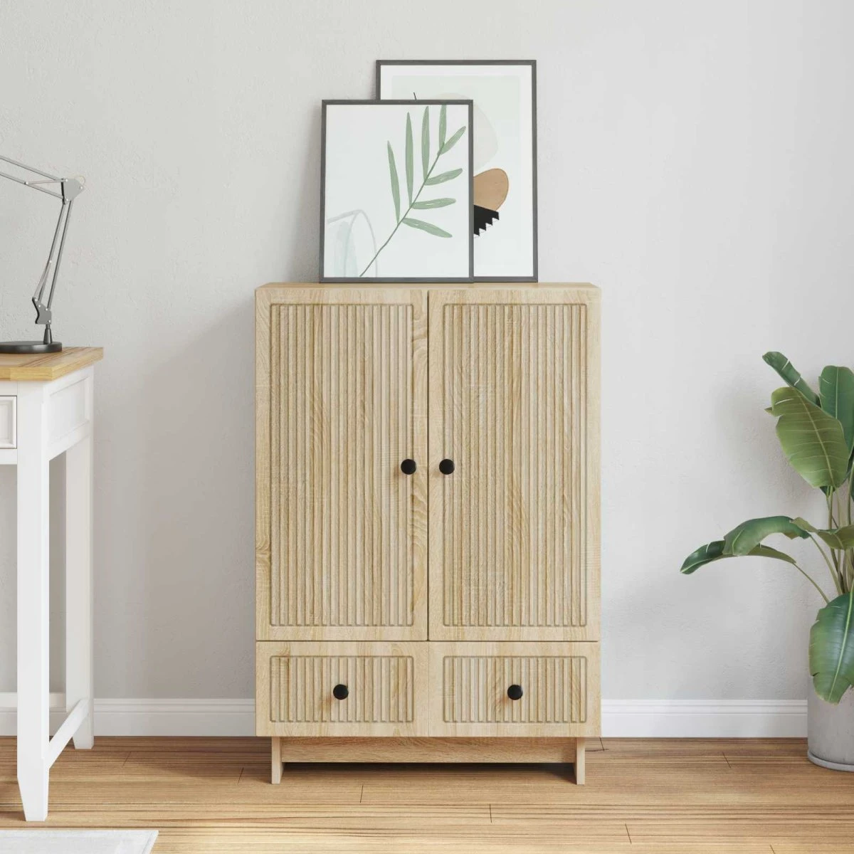 vidaXL Sideboard Sonoma Eg 66 x 34,5 x 95 cm