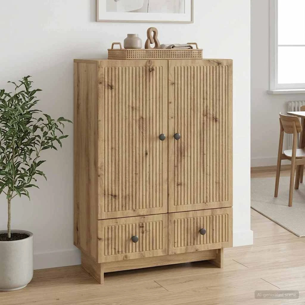 vidaXL Sideboard Artisan Eg 66 x 34,5 x 95 cm