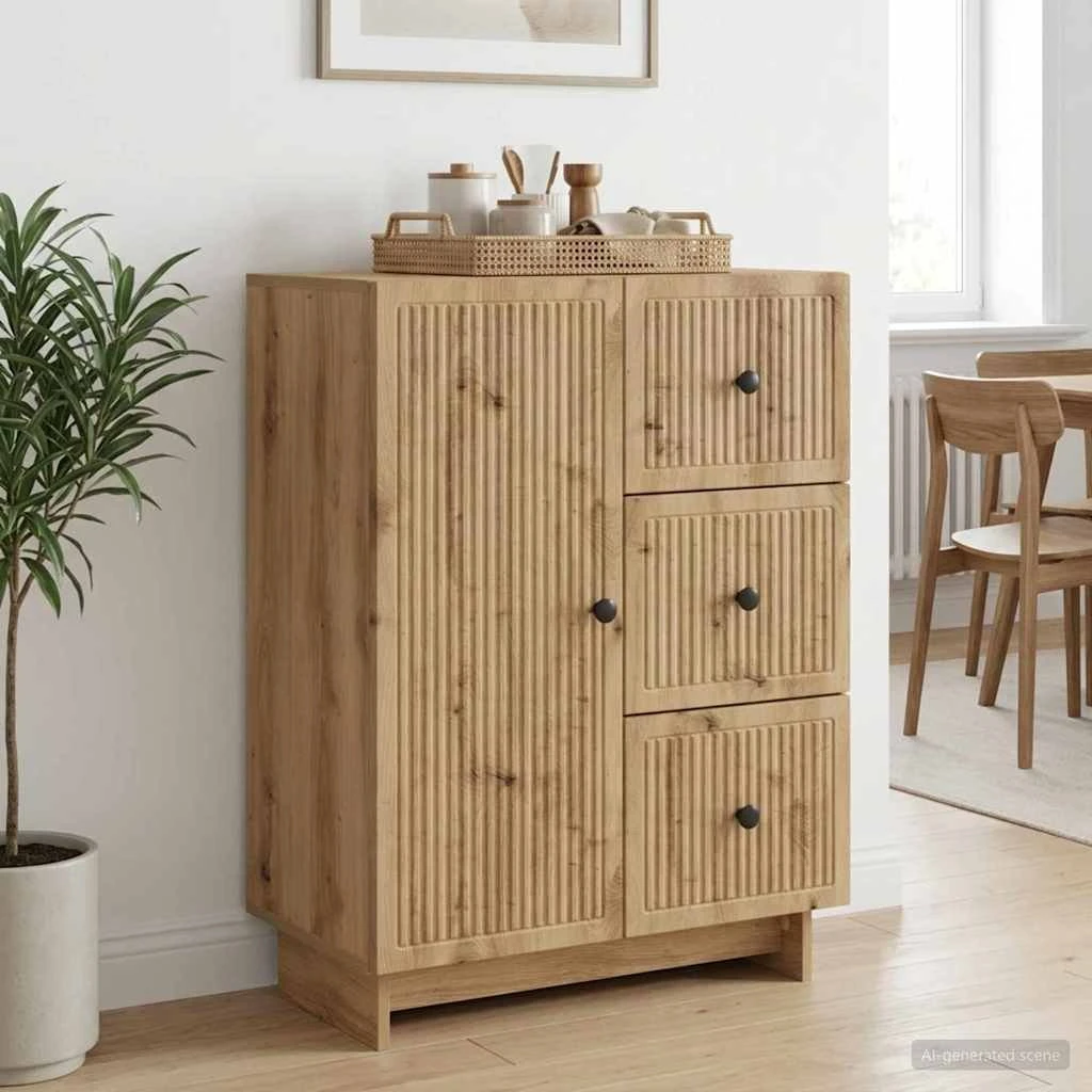 vidaXL Sideboard Artisan-eg 66 x 34,5 x 90 cm