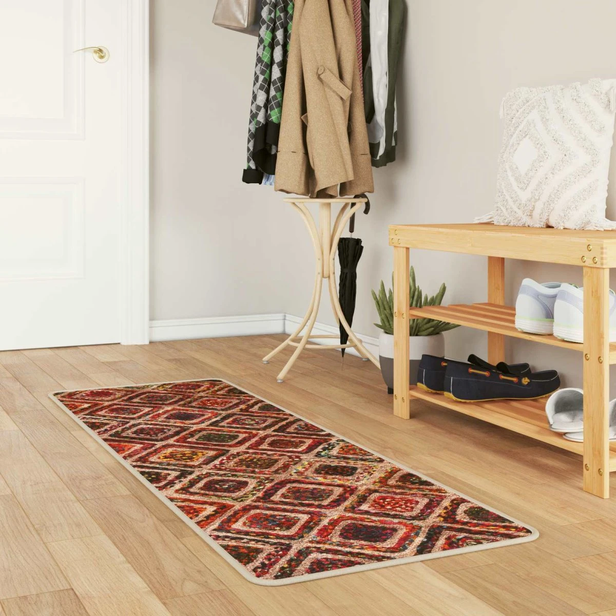 vidaXL MARSA Løbertæppe Flerfarvet 50 x 200 cm