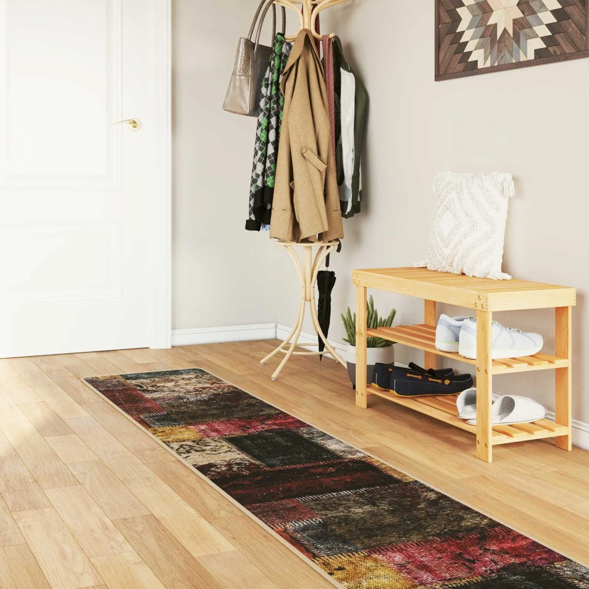 vidaXL MARSA Løbertæppe Flerfarvet 50 x 250 cm
