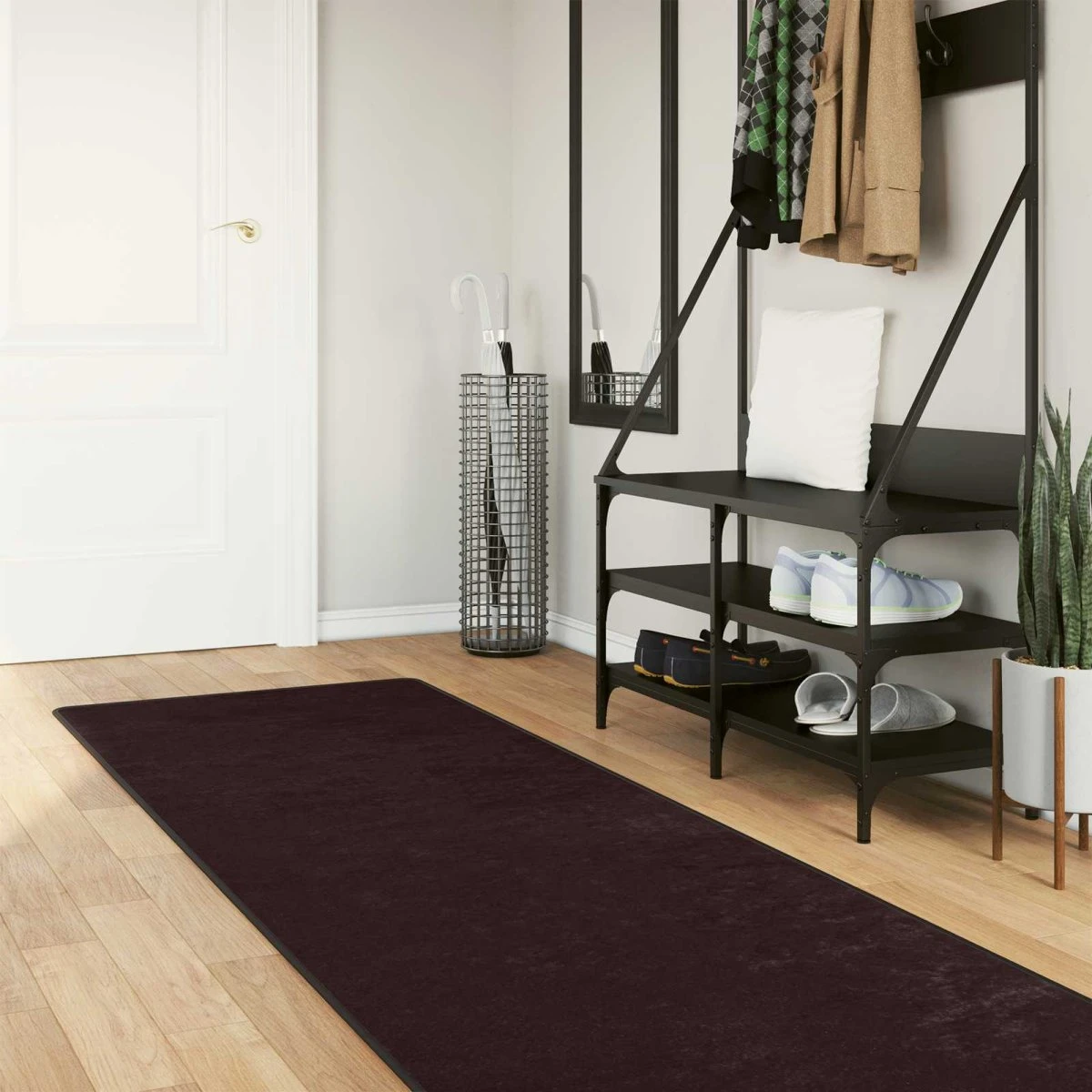 vidaXL MARSA Løber Tæppe Antracit 80 x 450 cm