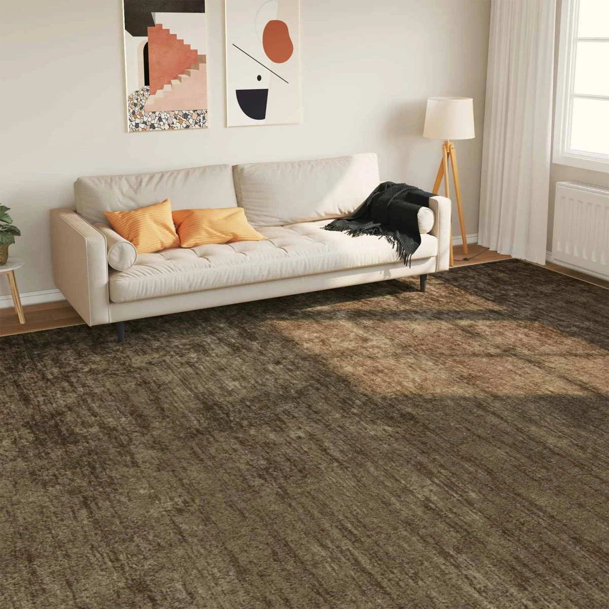 vidaXL MARSA Løbertæppe Skovgrøn 300 x 400 cm