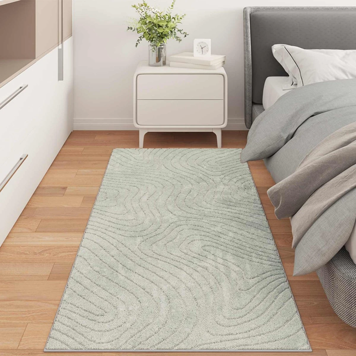 vidaXL PALMERAS Tæppe Grøn 80 x 150 cm