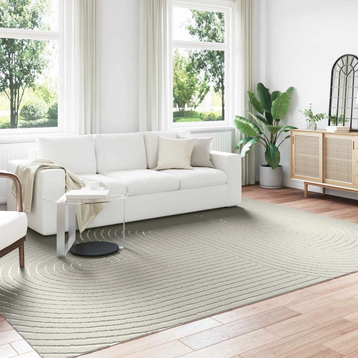 vidaXL PALMERAS Tæppe Grøn 240 x 340 cm