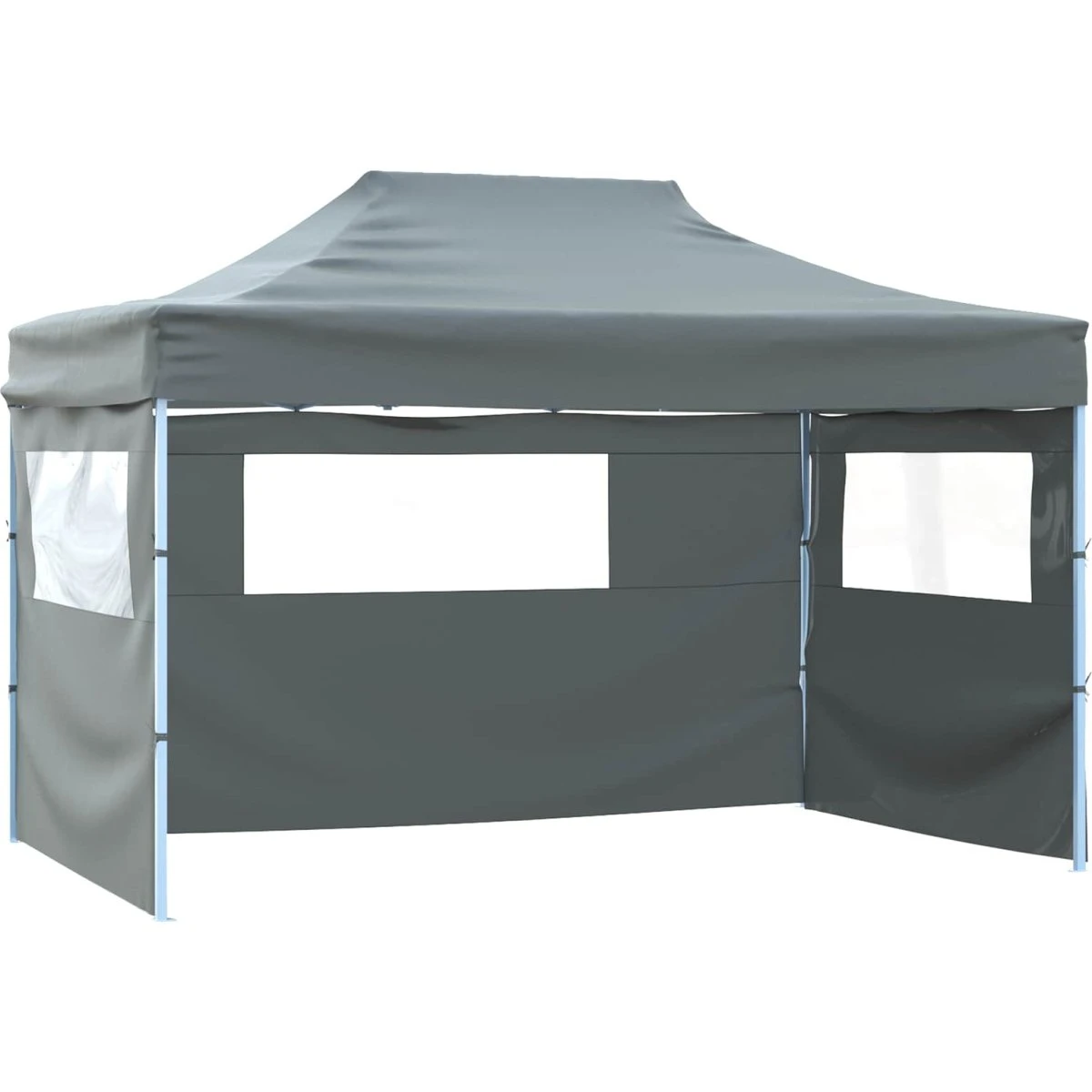 vidaXL Partytelt 280 x 410 x 315 cm - Antracit Oxford stof