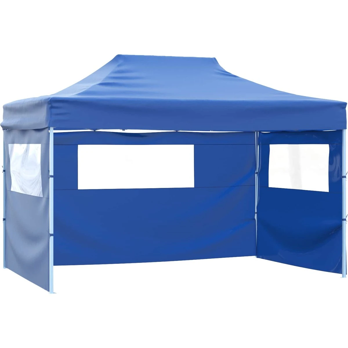 vidaXL Partytelt 280 x 410 x 315 cm - Blå Oxford stof