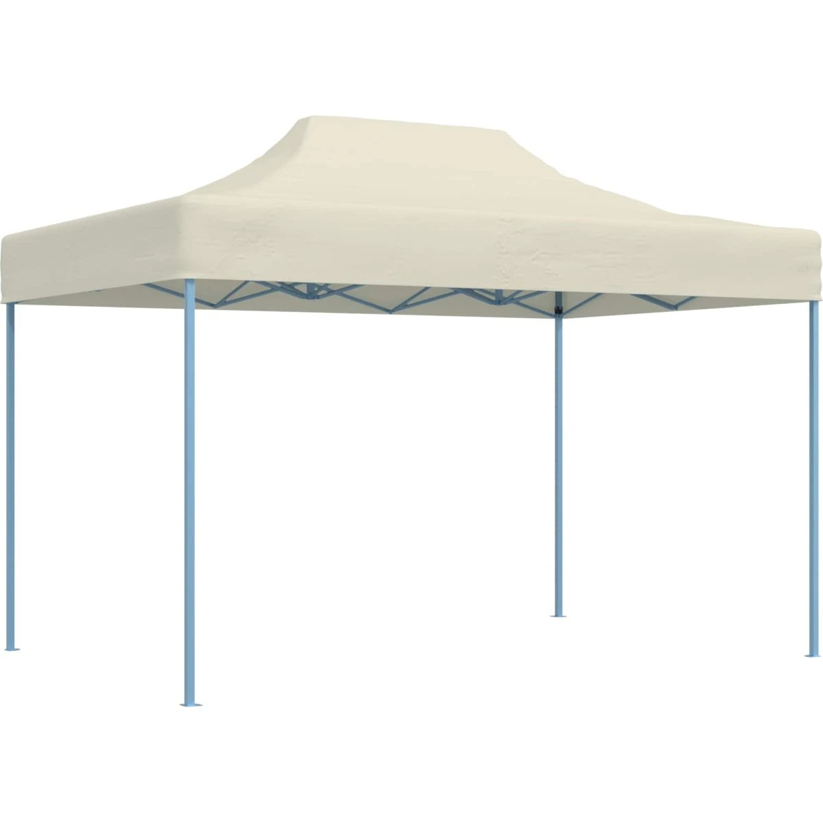 vidaXL Partytelt 280 x 410 x 315 cm - Cremefarvet Oxford stof
