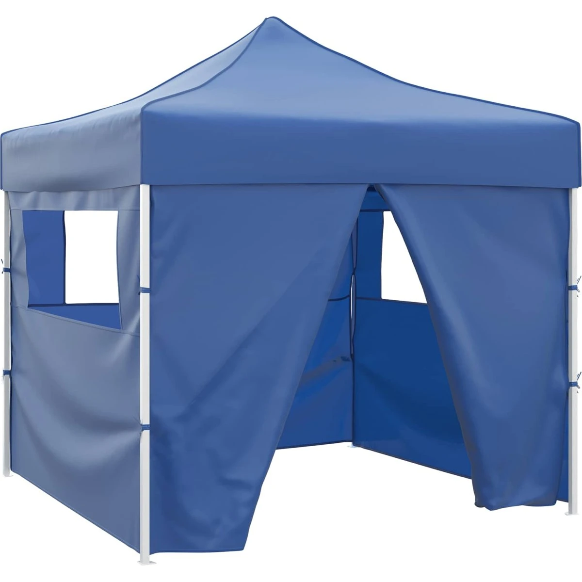 vidaXL Partytelt 291 x 291 x 315 cm - Blå Oxford stof