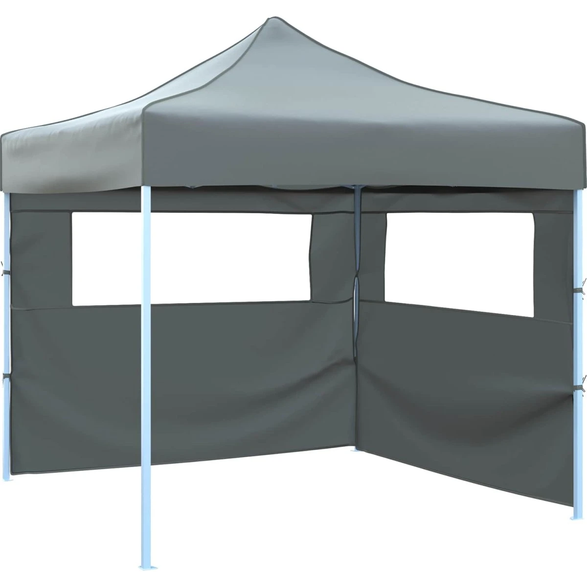 vidaXL Party Tent 291 x 291 x 315 cm - Antracit Oxford