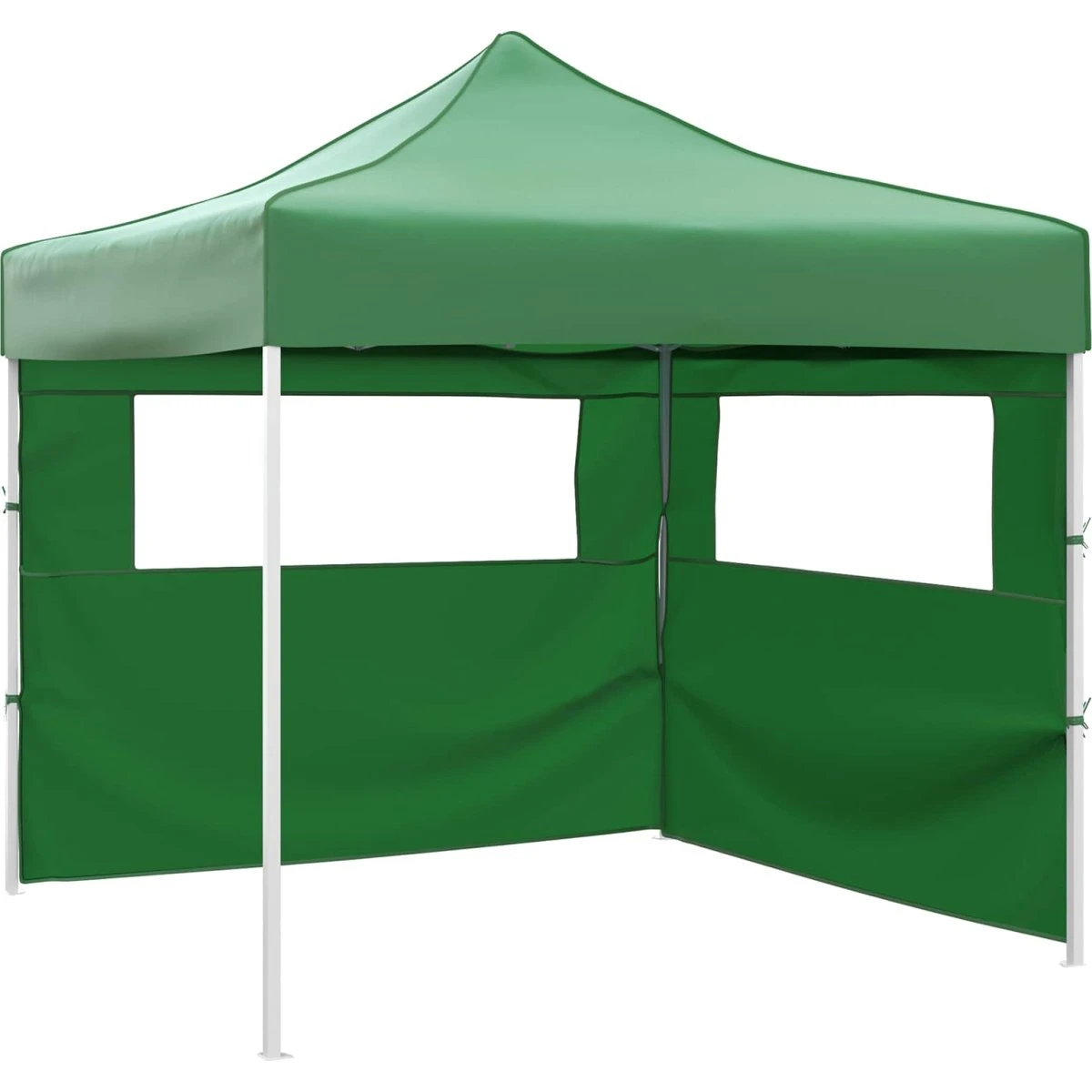 vidaXL Partytelt 291 x 291 x 315 cm - Grøn Oxford stof