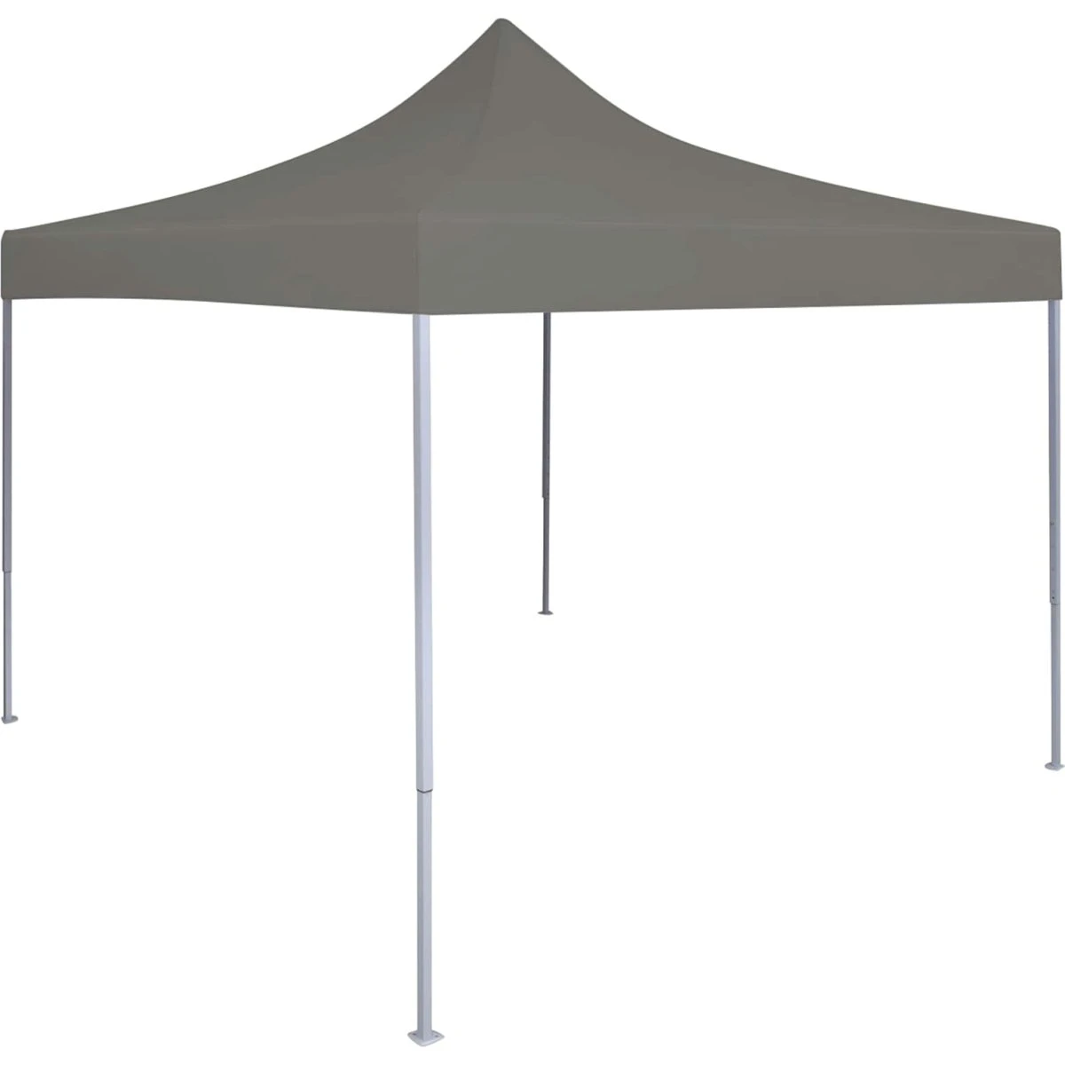 vidaXL Partytelt 291 x 291 x 315 cm - Antracit Oxford