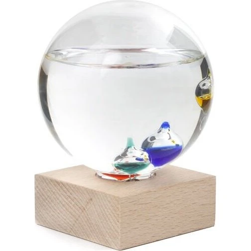 Galileo termometer - dekorativt indendørs glas