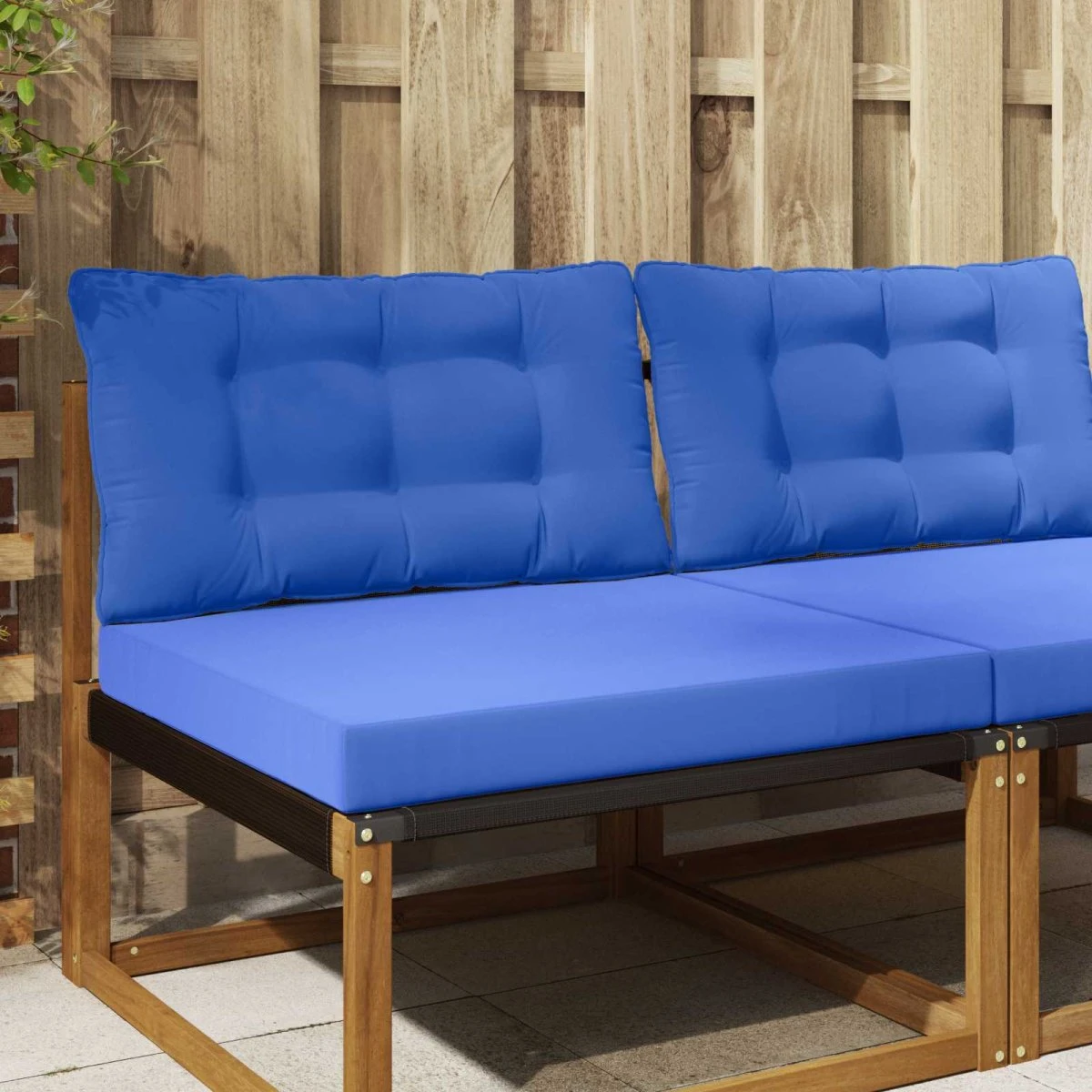 vidaXL Udendørs Sofa Pude Kongelig Blå 80 x 68,5 cm