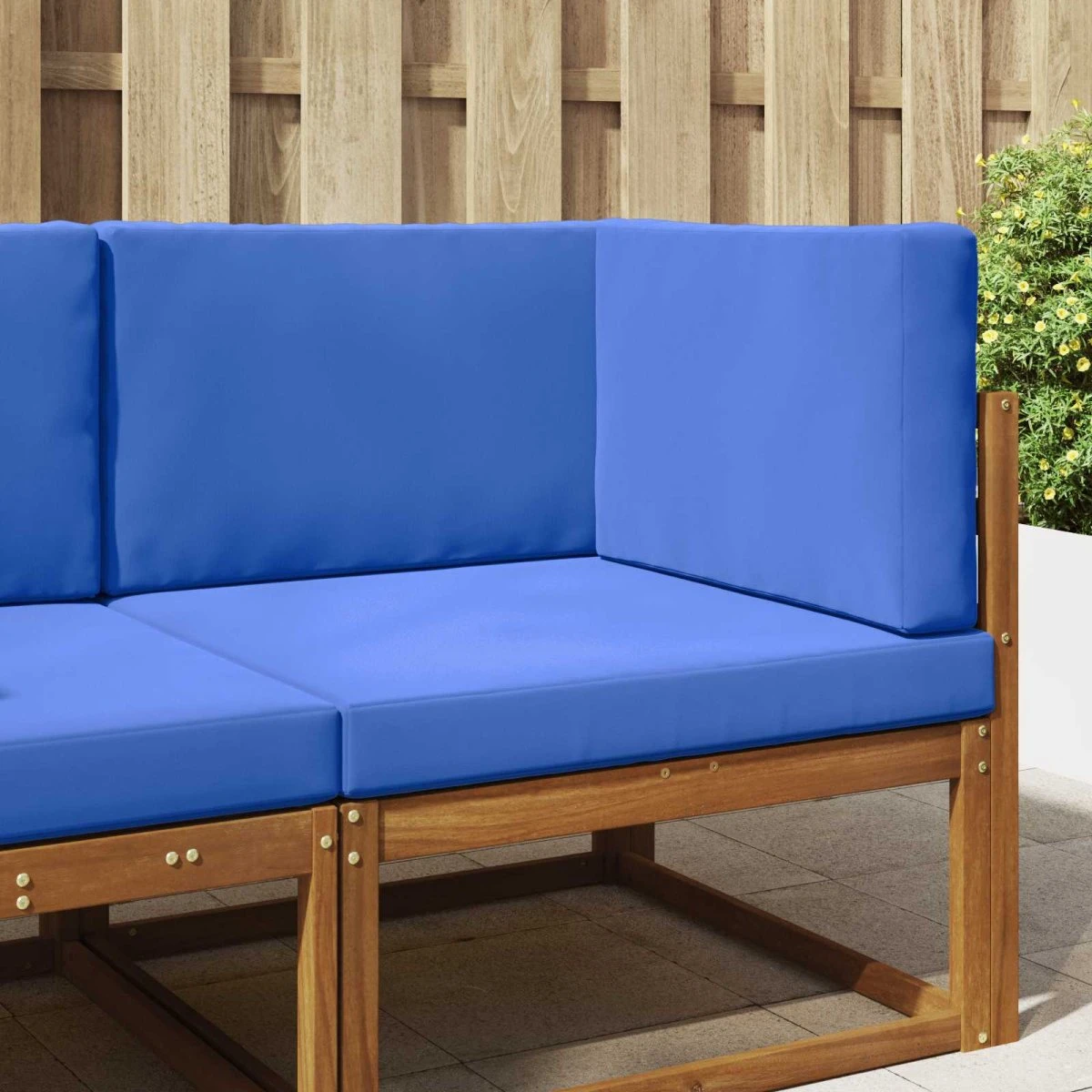 vidaXL Udendørs Sofa Pude Kongelig Blå 80 x 80 cm