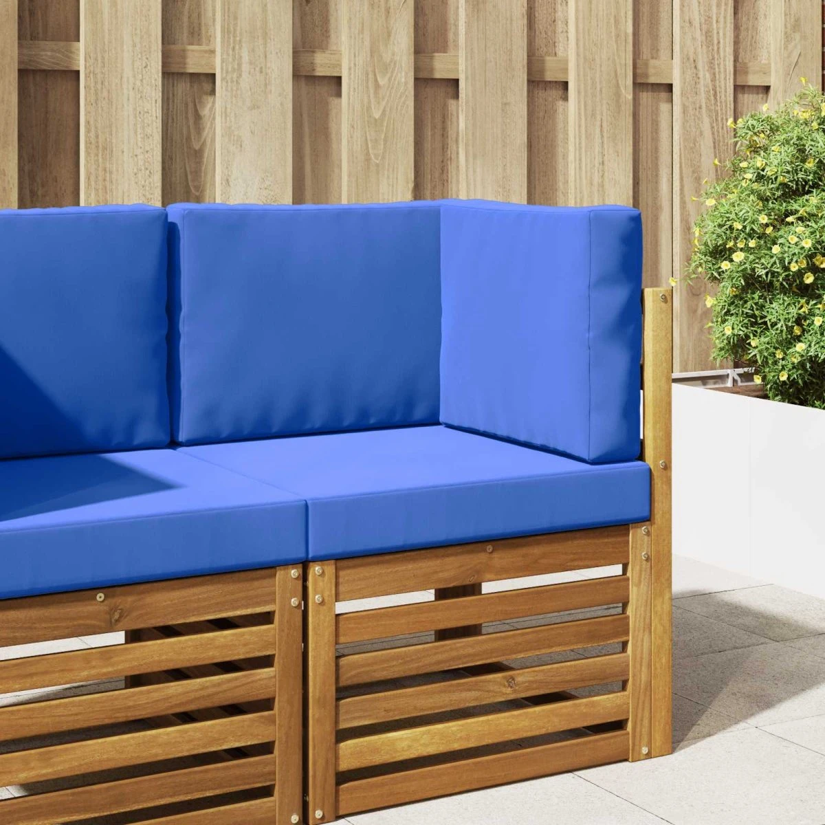 vidaXL Udendørs Sofa Pude - Kongelig Blå - 60 x 60 cm