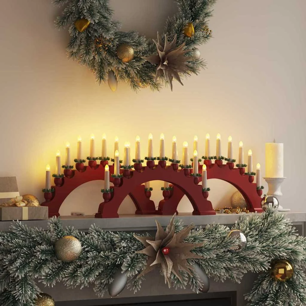 vidaXL Julelys Bue 3 stk. med 10 LED-lys i varm hvid