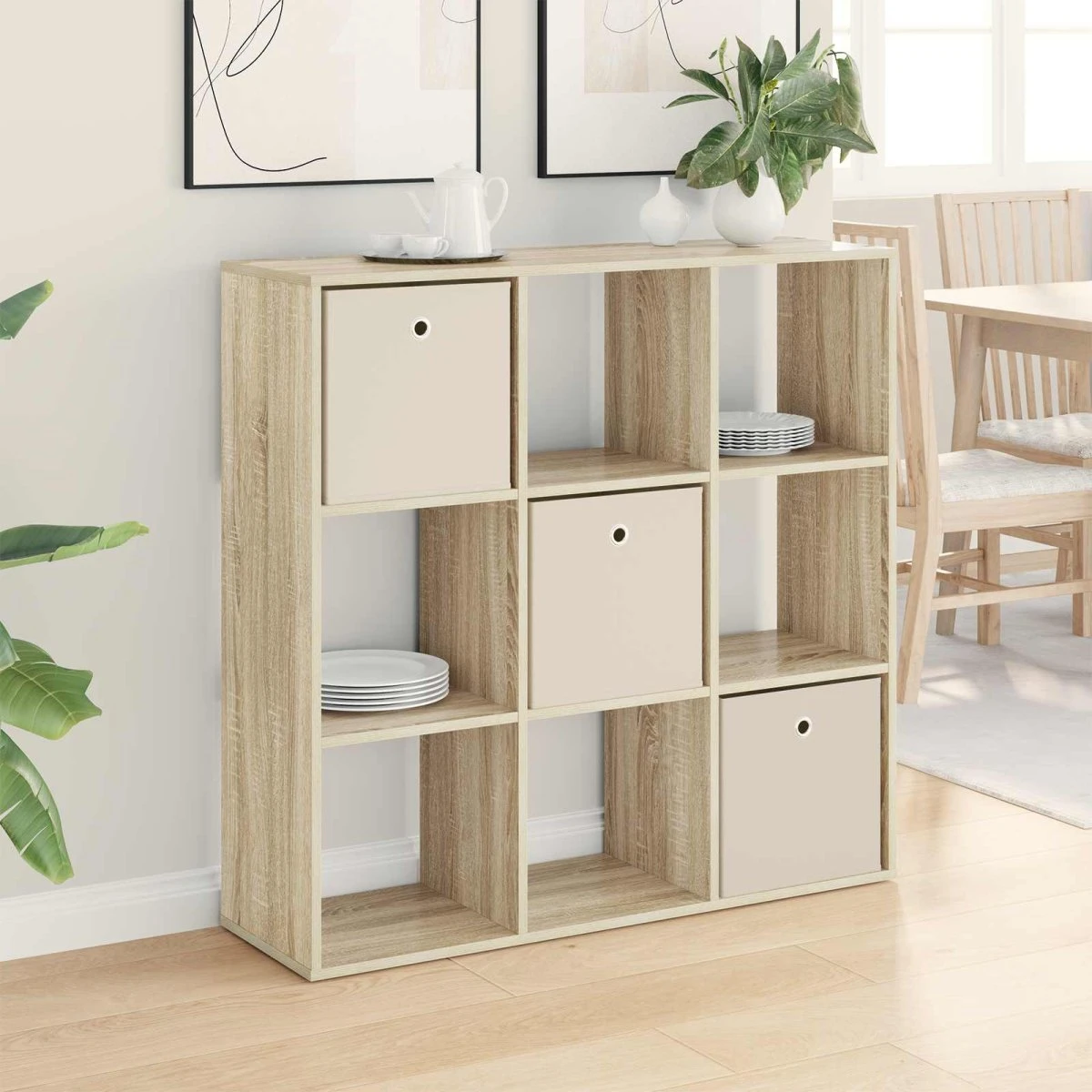 vidaXL Sideboard Sonoma Eg 102 x 31 x 99,5 cm