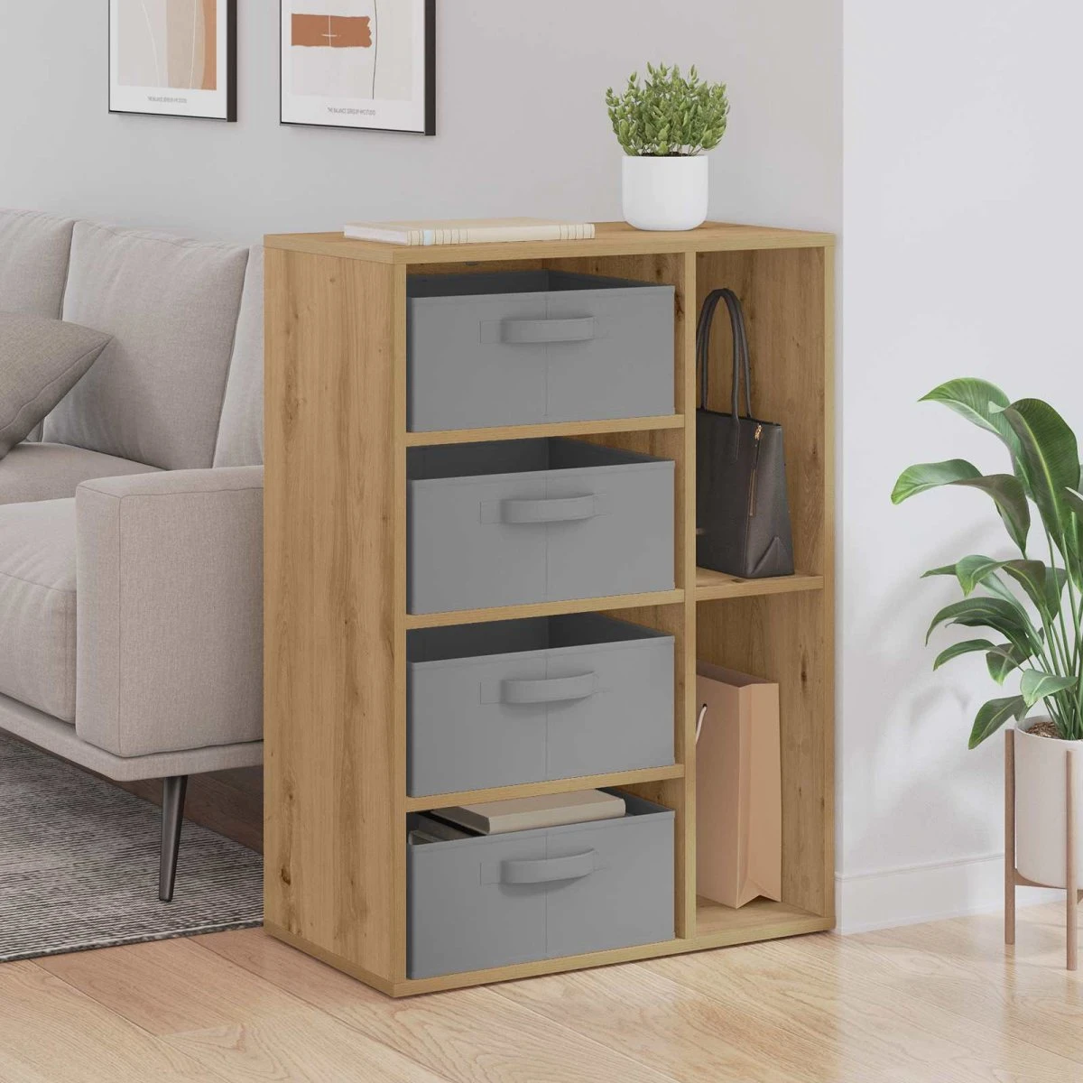 vidaXL Sideboard Artisan-eg 60 x 33,5 x 84 cm