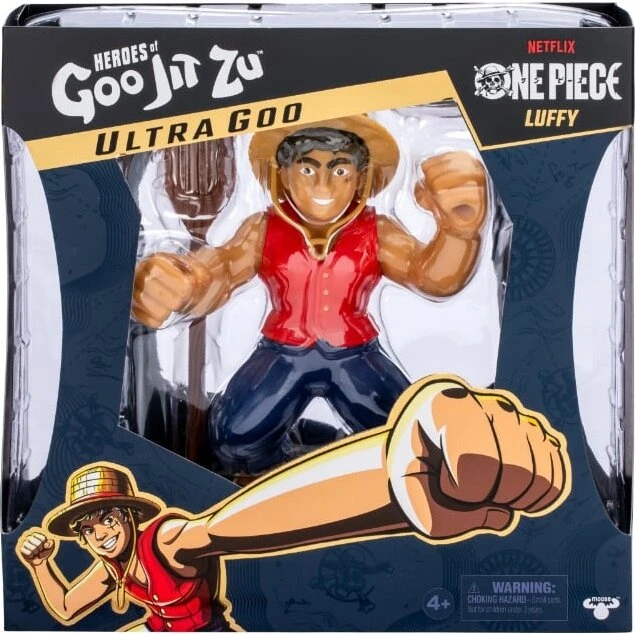 Goo Jit Zu UltraGoo One Piece Luffy - Strækbar figur