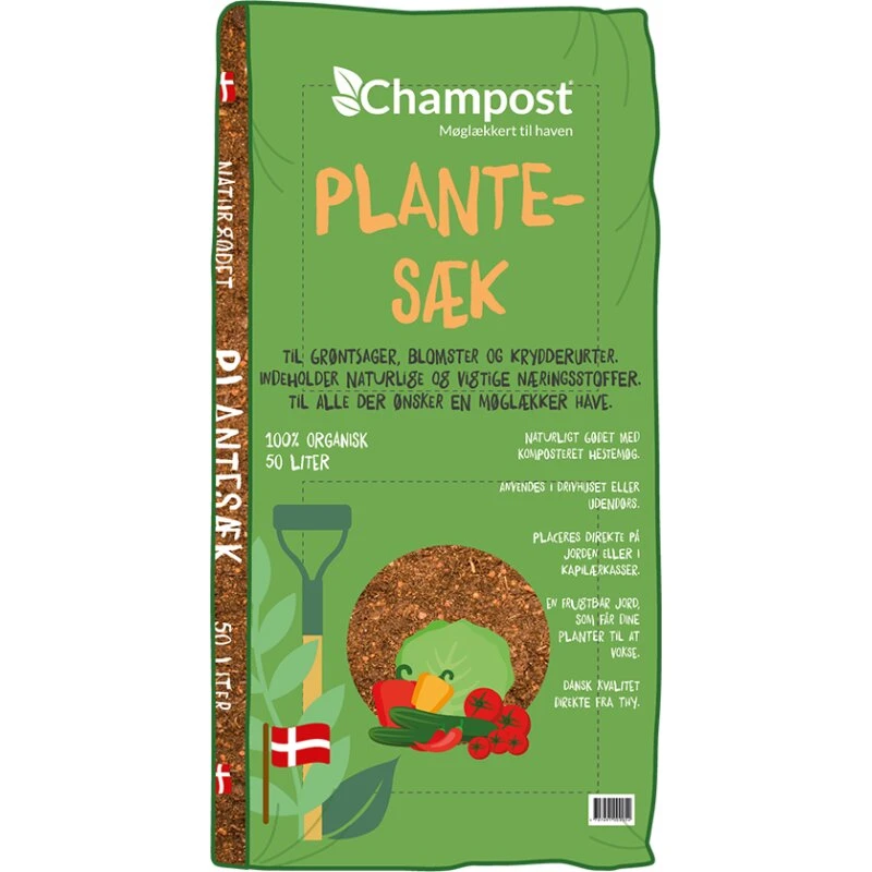 Champost Plantesæk 50 L
