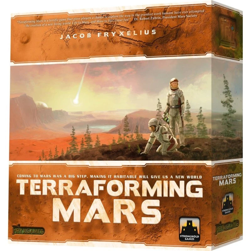 Terraforming Mars - Engelsk brætspil (strategi, 1-5 spillere)